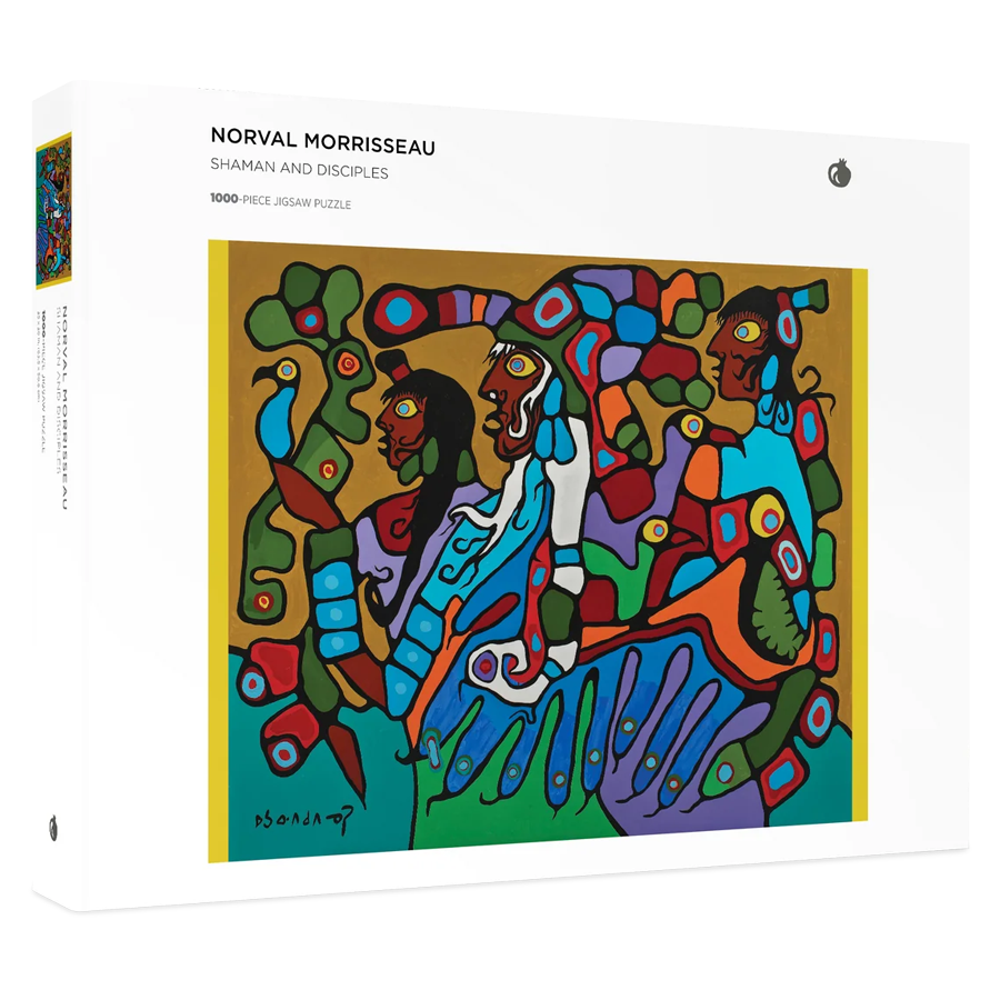 Pomegranate Norval Morrisseau: Shaman and Disciples 1000-Piece Jigsaw Puzzle