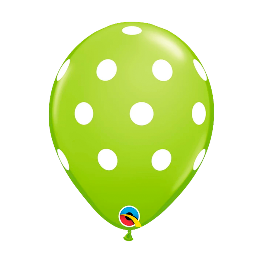 11in Polka Dot Latex Balloons, photo 3 of 6