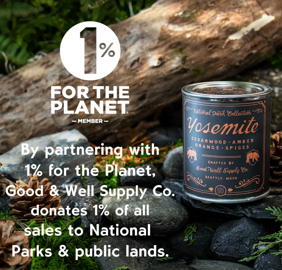 Olympic National Park Candle: 1/2 Pint, Cotton Wick, photo 2 of 4
