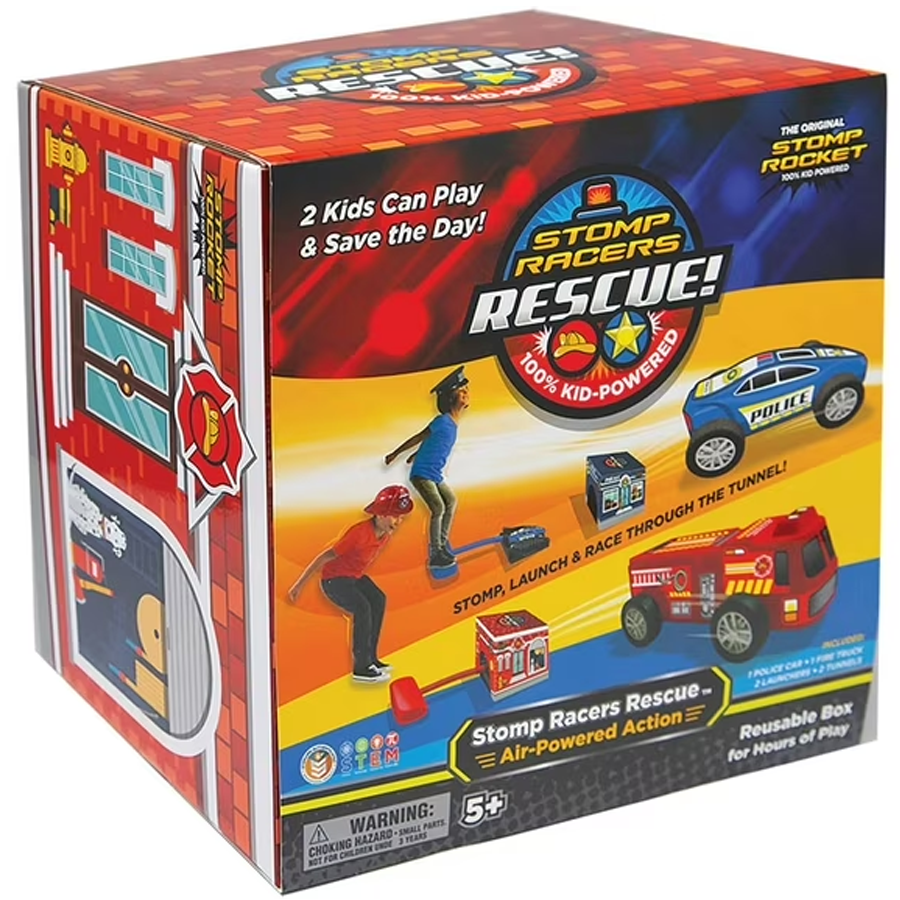 Stomp Rocket Rescue Racers