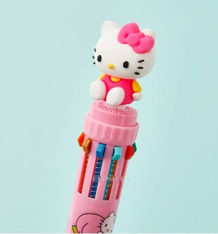 Hello Kitty Figure Mini 10-Color Pen, photo 3 of 8