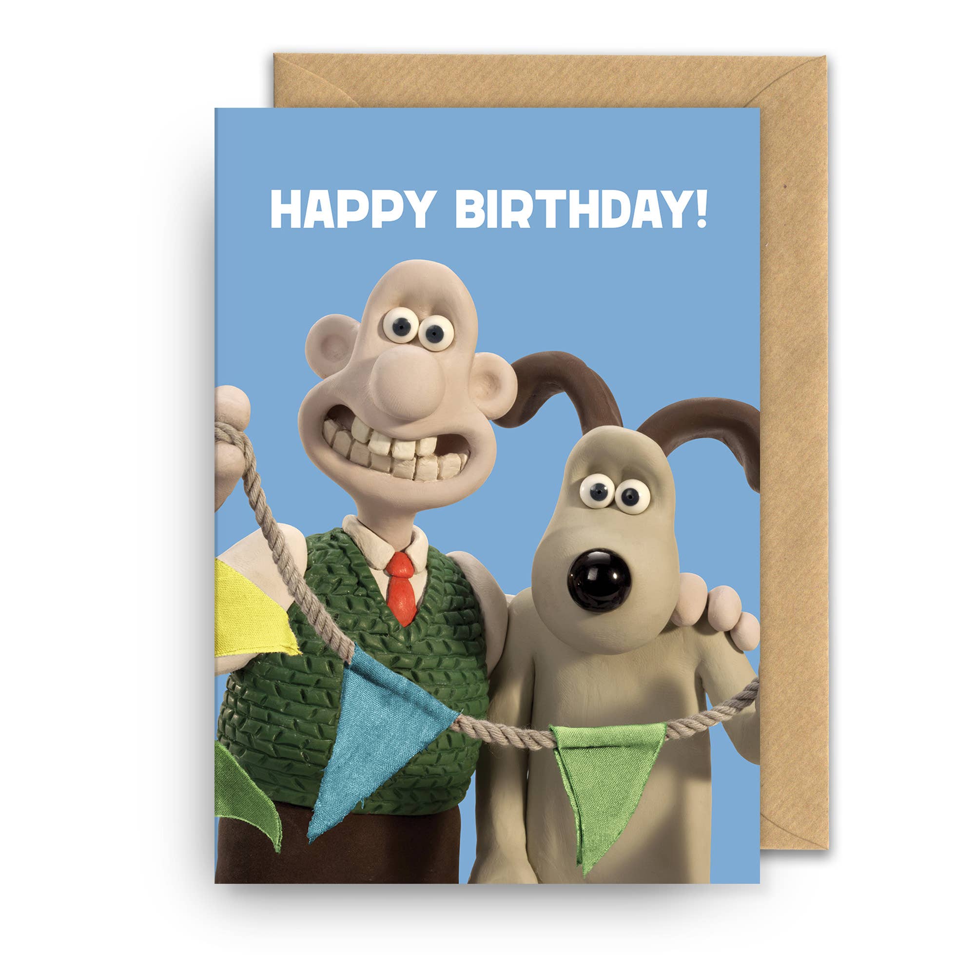 Birthday Card | Wallace and Gromit | Happy Birthday Blue, photo 1 of 2