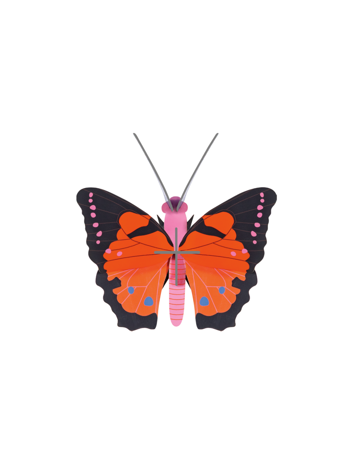 3D Wall Art - Butterfly - Large Fox Butterfly, photo 1 of 4