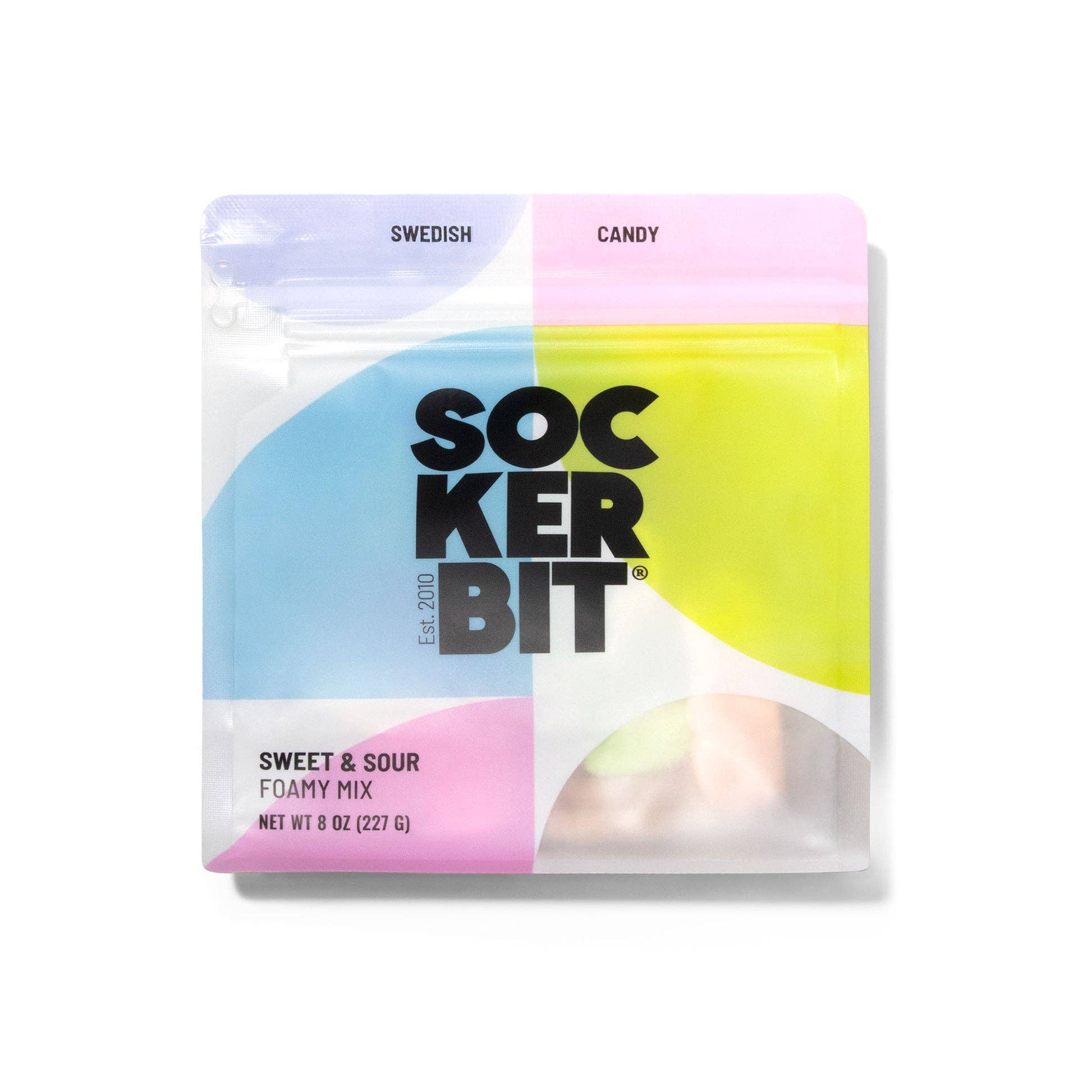 Sockerbit FOAMY Gummy Mix Swedish Candy Bag (Sweet & Sour) 8oz, photo 1 of 2