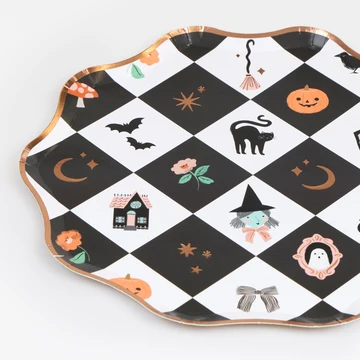 Halloween Patchwork Side Plates, photo 3 of 3