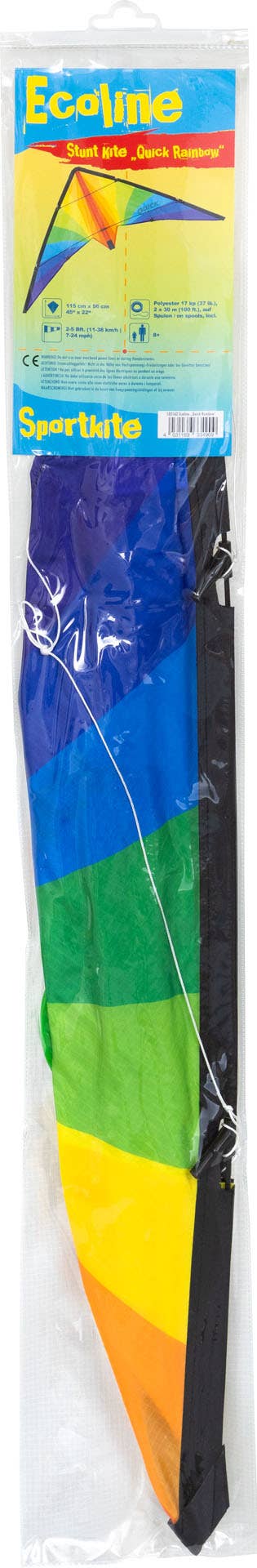 Ecoline Stunt Kite Quick Rainbow, photo 2 of 3