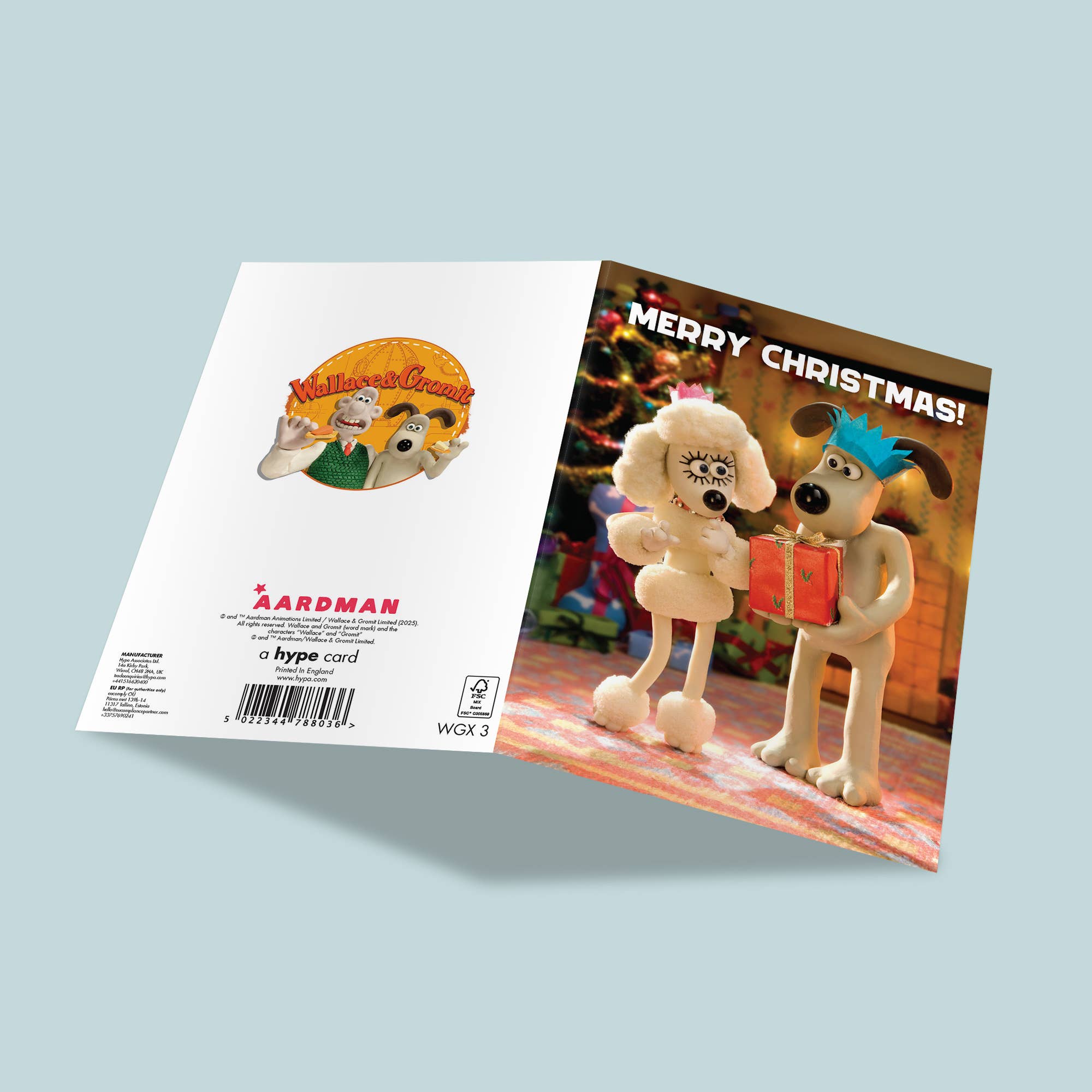 Christmas Card | Wallace and Gromit | Romantic Christmas, photo 2 of 2