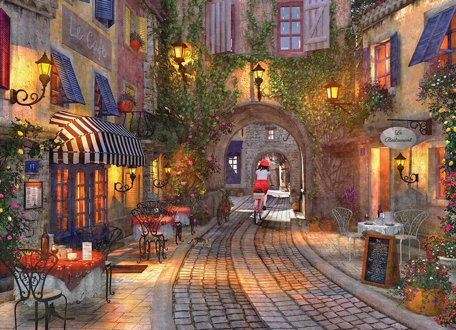 The French Walkway 1000pc Puzzle, photo 2 of 3