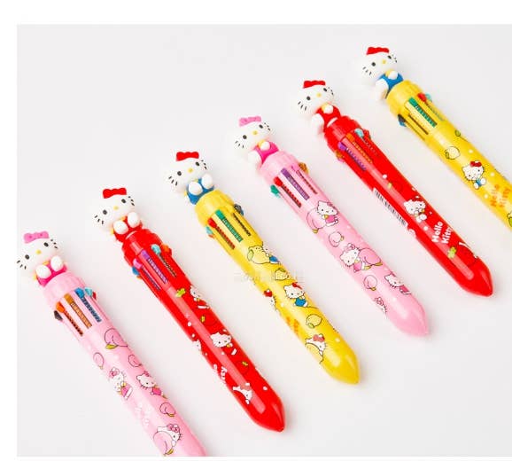 Hello Kitty Figure Mini 10-Color Pen, photo 4 of 8
