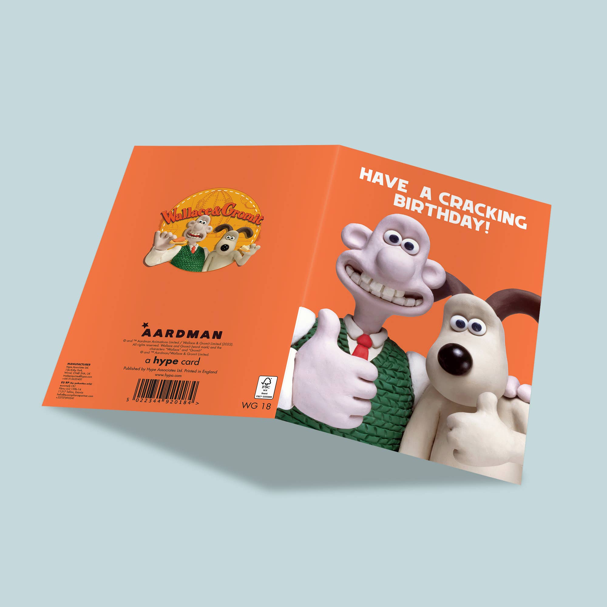 Birthday Card | Wallace and Gromit Have a Cracking Birthday, photo 2 of 2