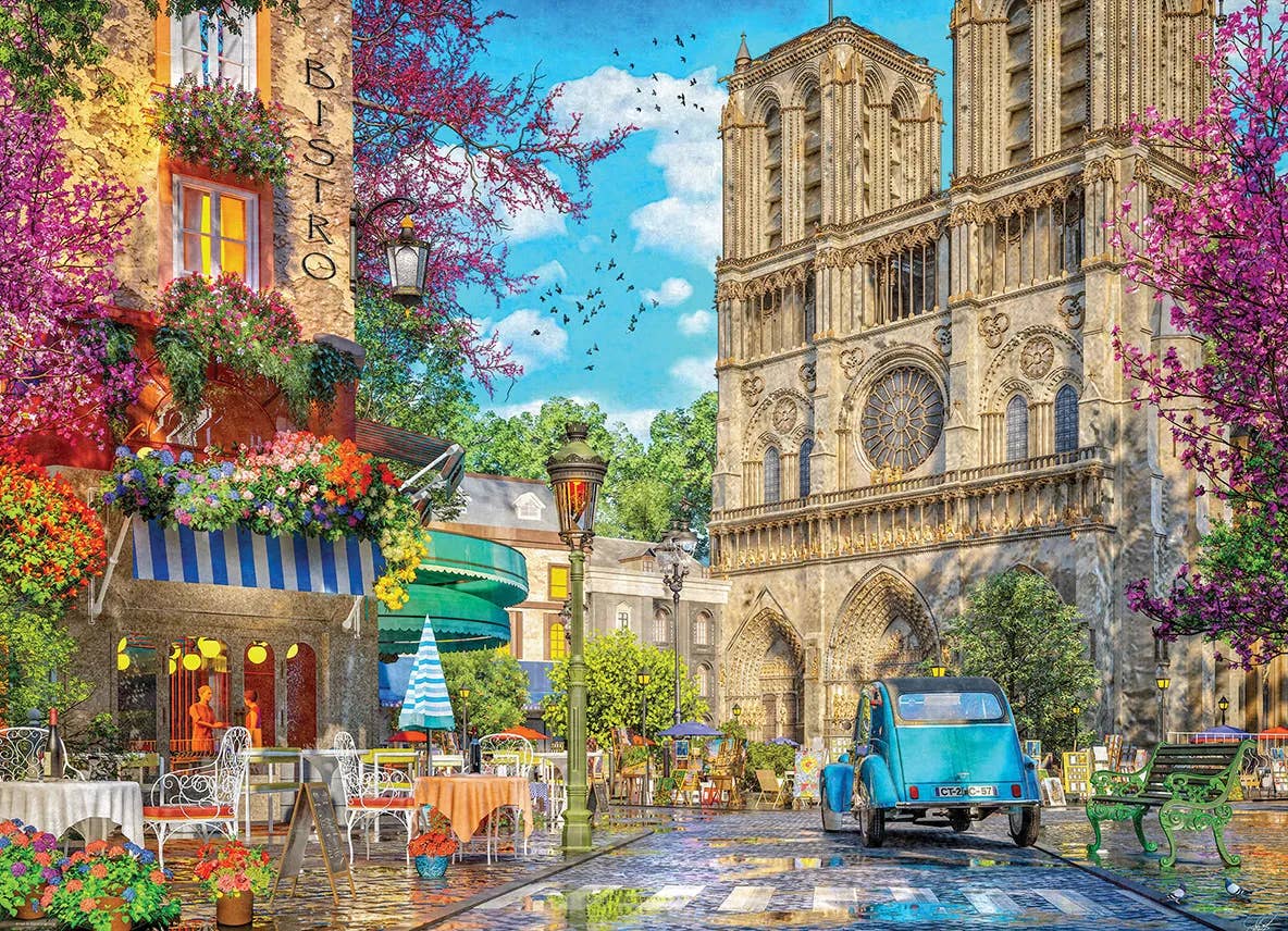 Notre Dame Afternoon 1000pc Puzzle, photo 2 of 3