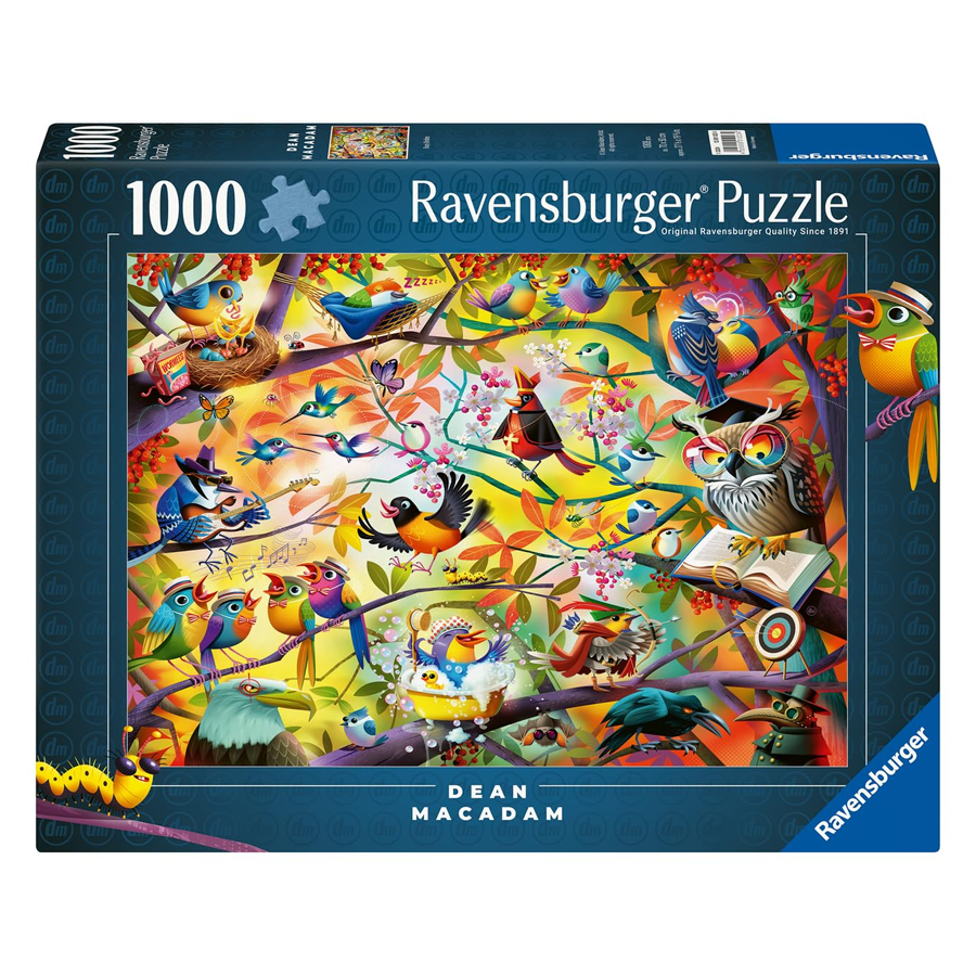 Ravensburger Dean MacAdam: Busy Birdies 1000 Piece Puzzle