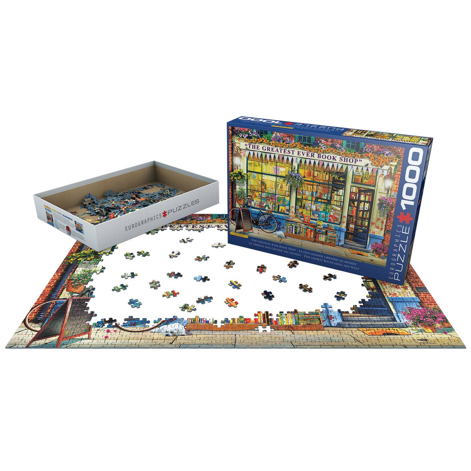 The Greatest Ever Book Shop 1000pc Puzzle, photo 3 of 3