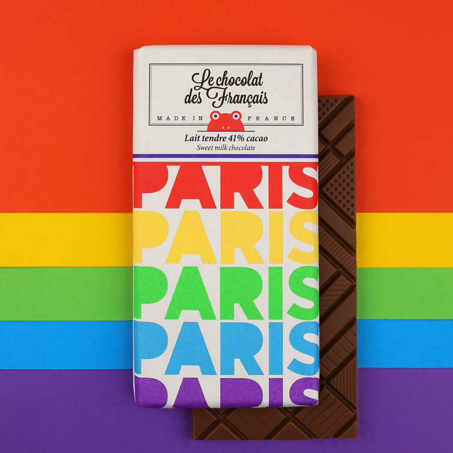 Le chocolat des Francais 80g Chocolate Bars | The Red Balloon Company