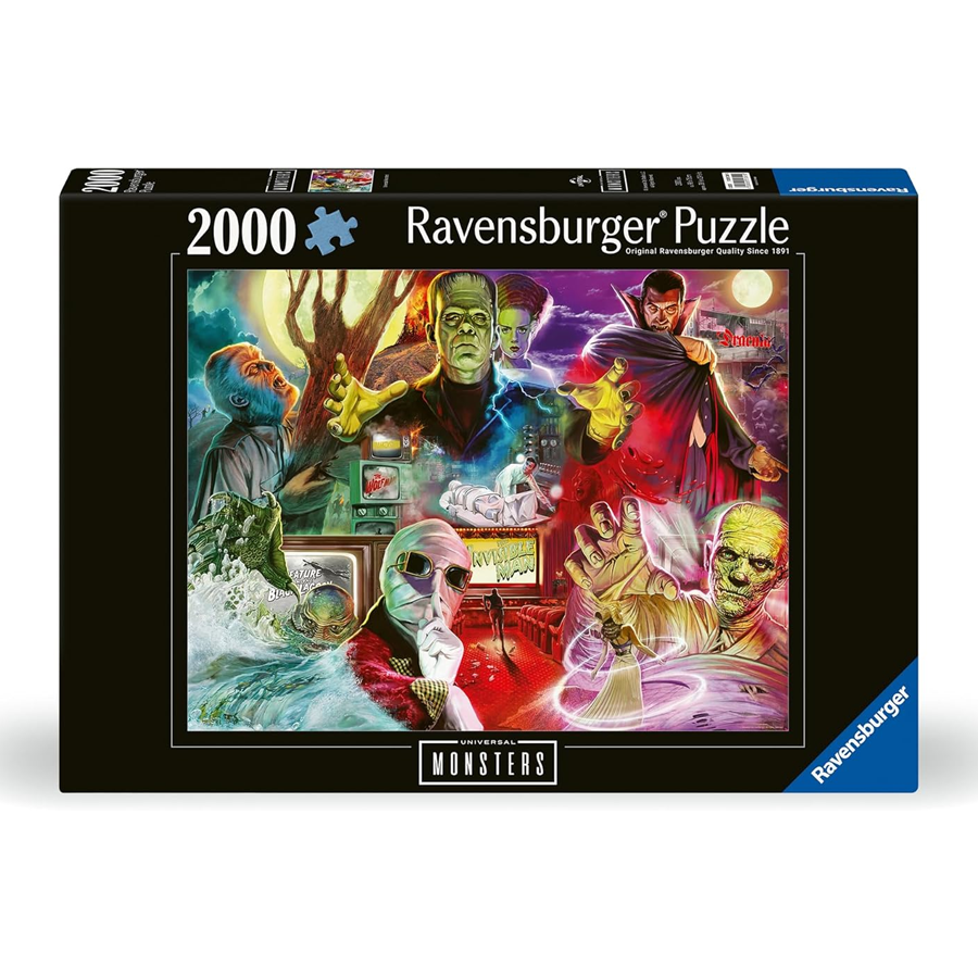 Ravensburger Universal Monsters 2000 Piece Puzzle