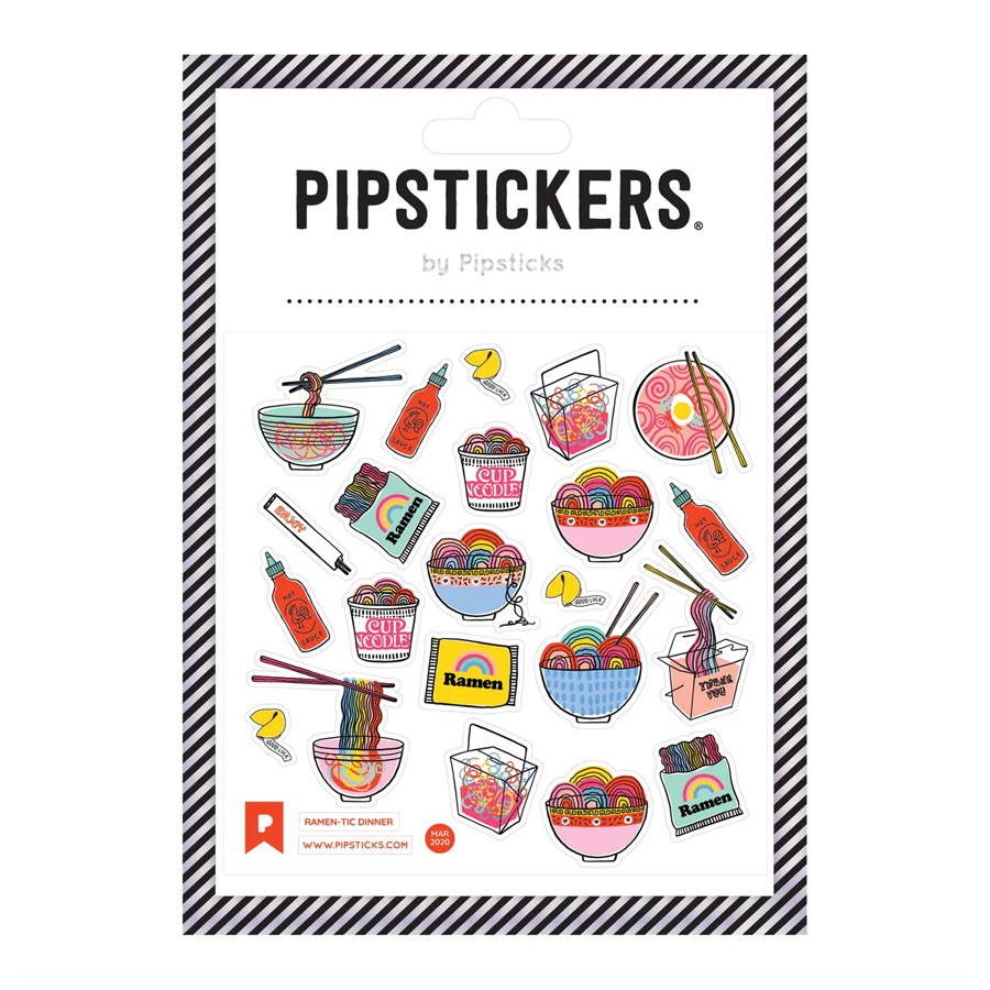 Pipstickers Ramentic Dinner Stickers