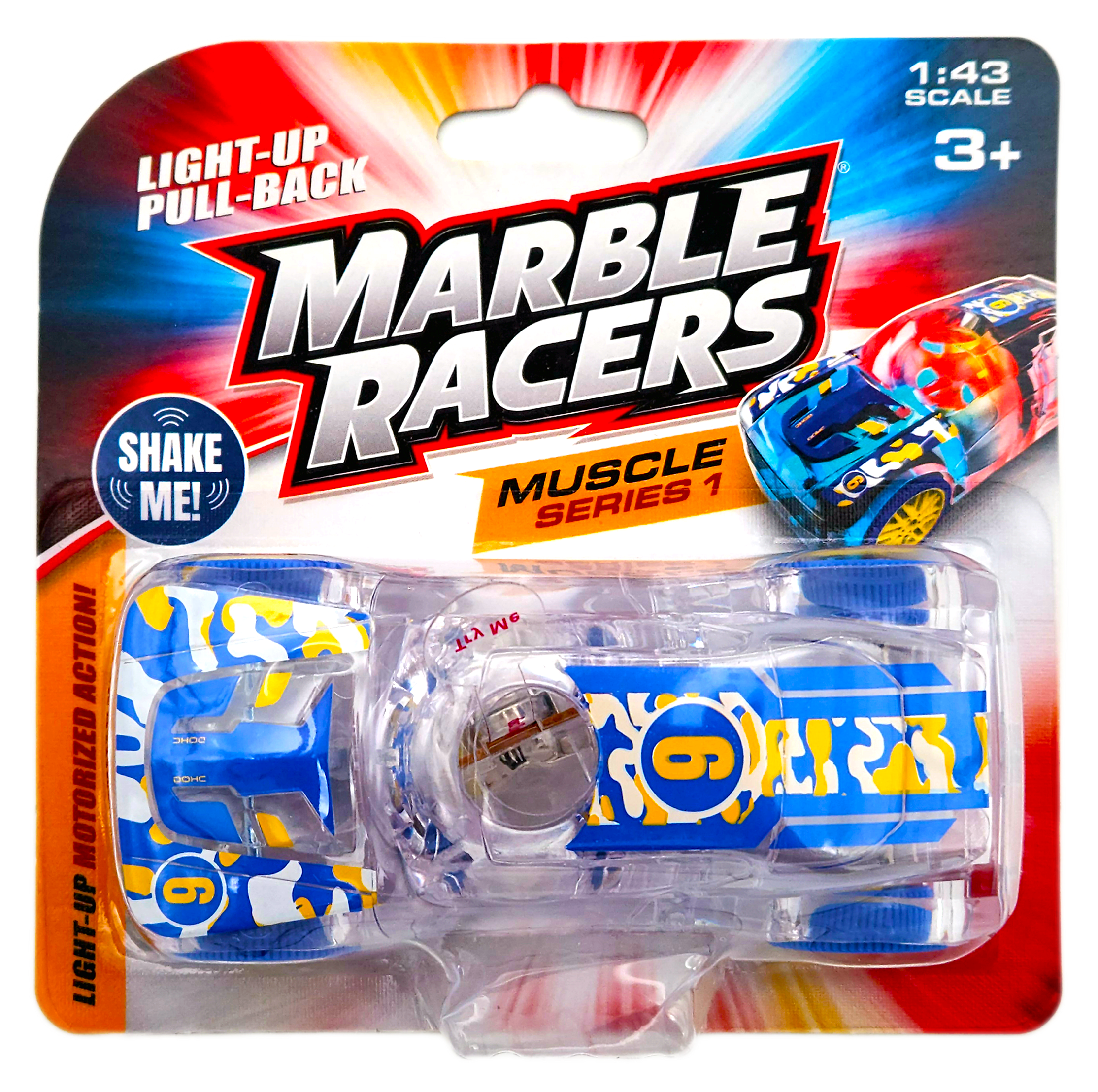 Marble Racers Muscle Car 16 Piece PDQ, photo 2 of 8