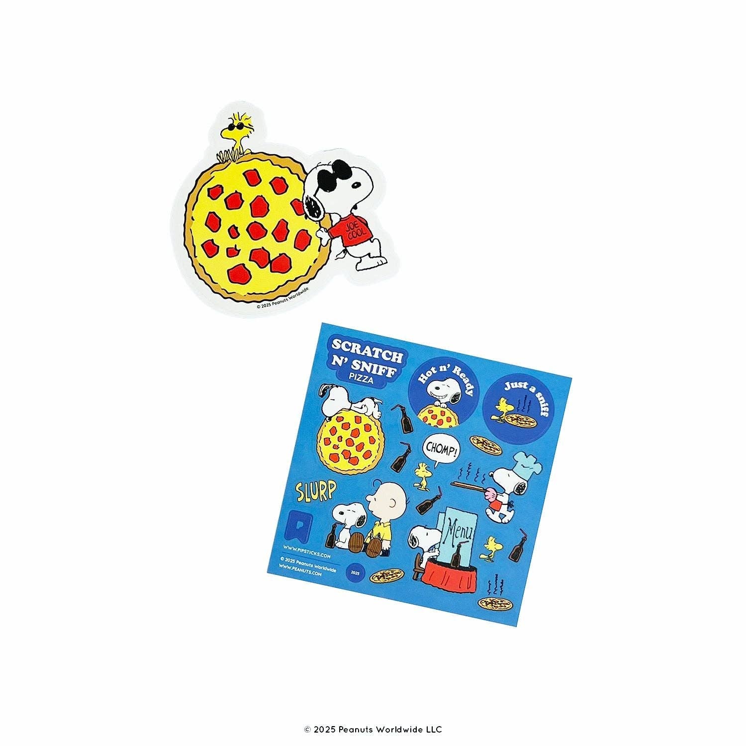 Pipstickers Peanuts Hot Pizza Scratch 'n Sniff, photo 3 of 4