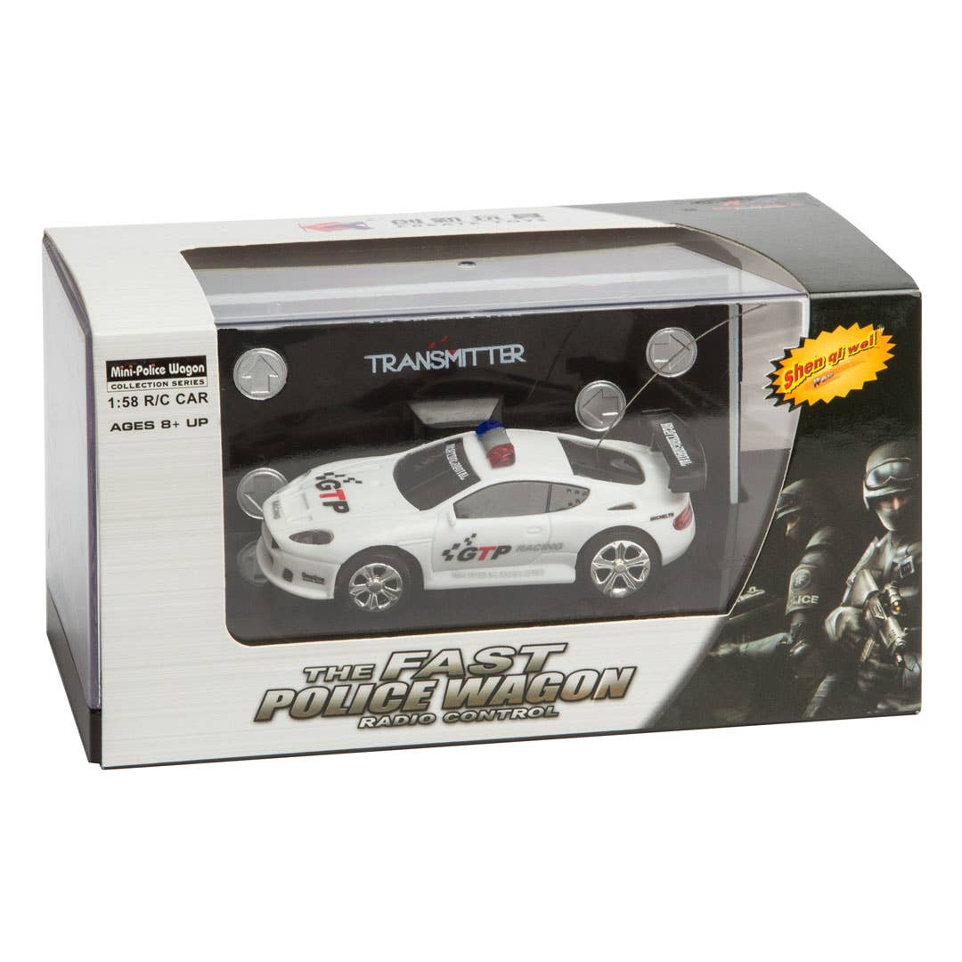 RC Police Mini Racer - Silver, photo 2 of 3
