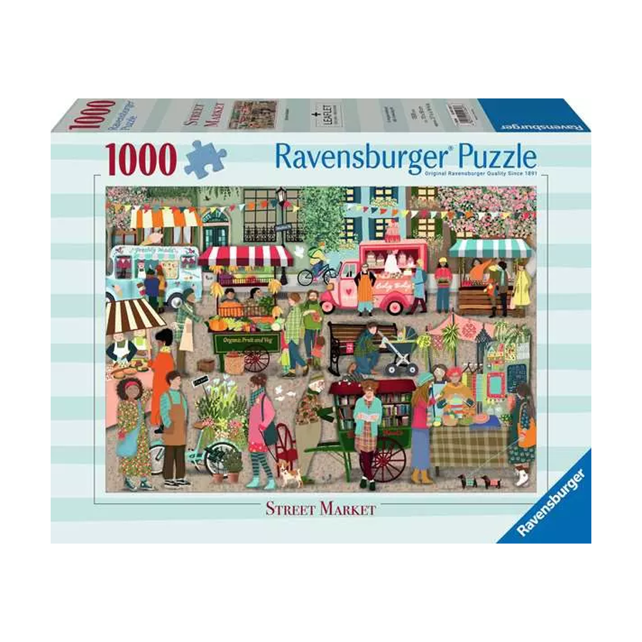 Ravensburger Street Market 1000 Piece Puzzle