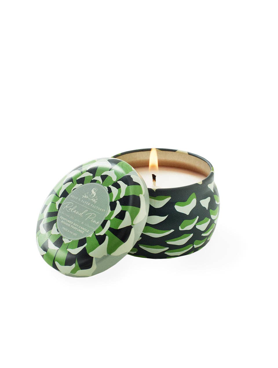 Roland Pine Small Tin Soy Candle, photo 5 of 6