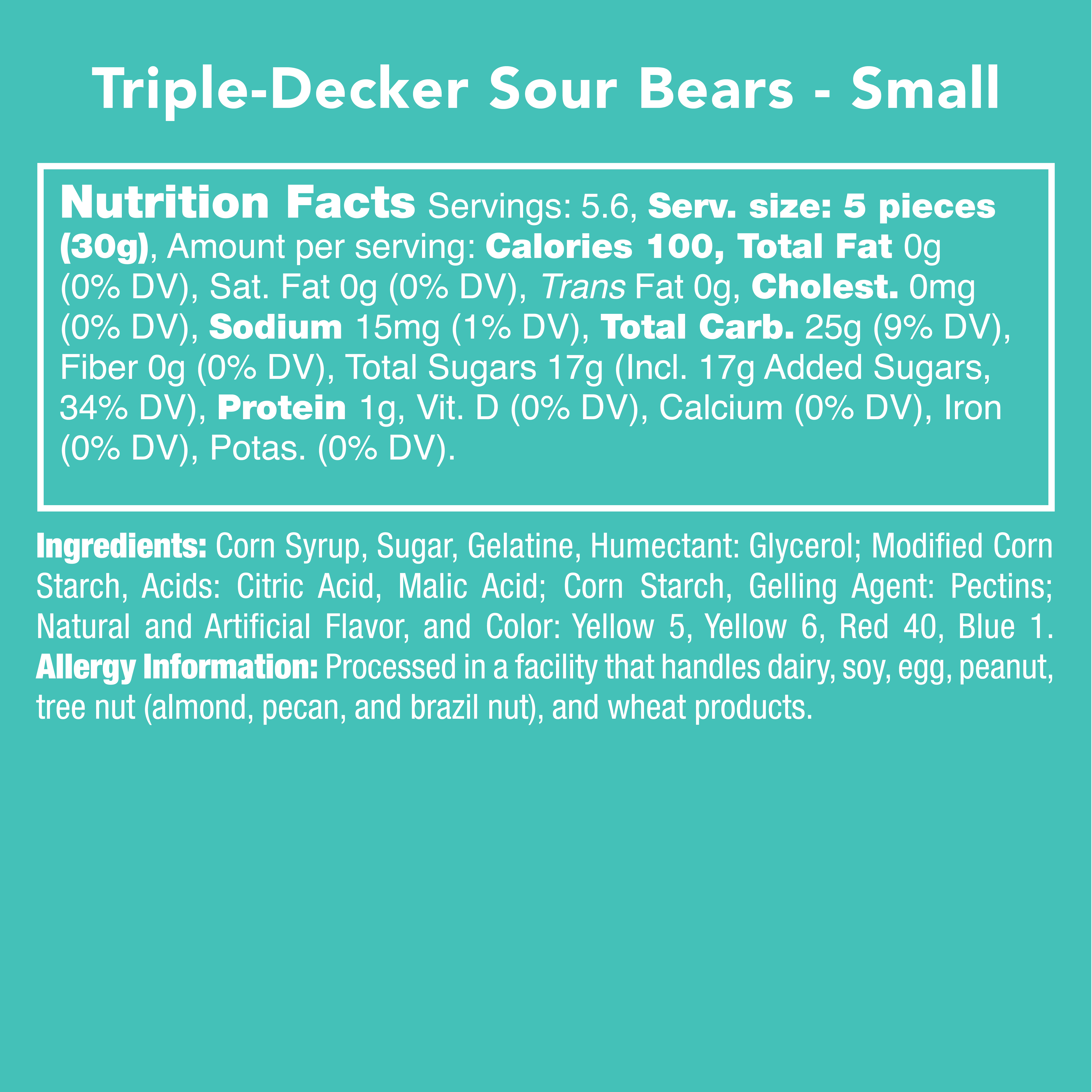Triple-Decker Sour Bears, photo 5 of 5