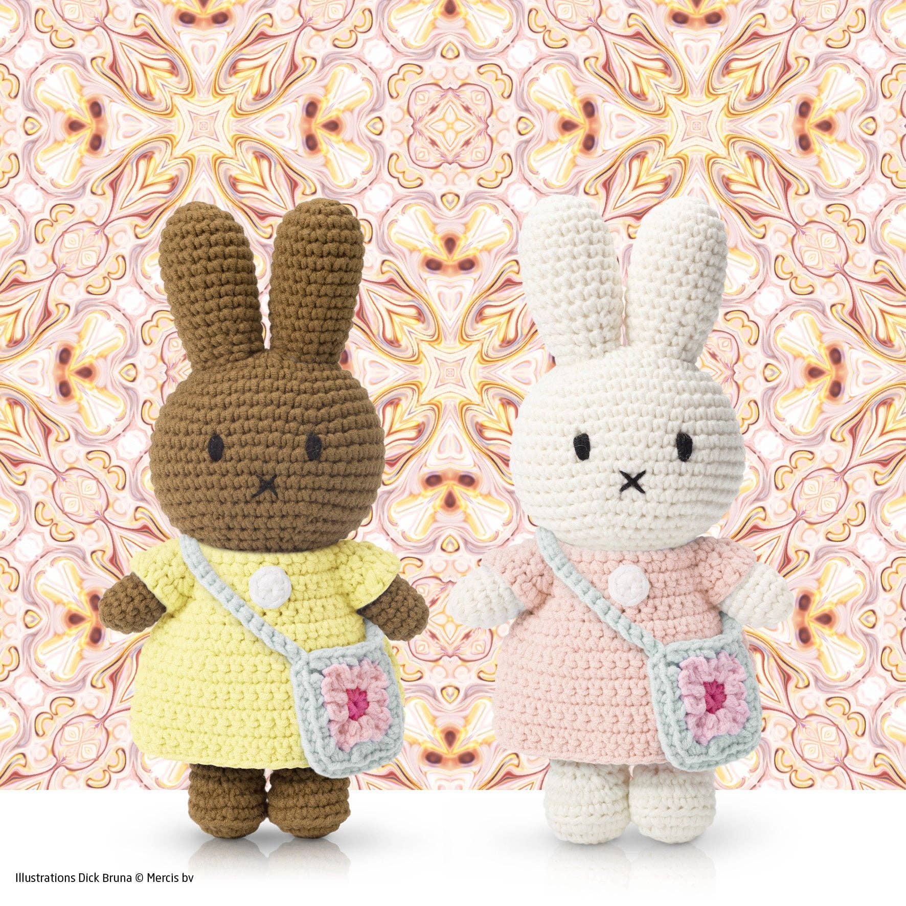 Miffy and her flower bag: Pink dress with yellow flower bag, photo 7 of 8