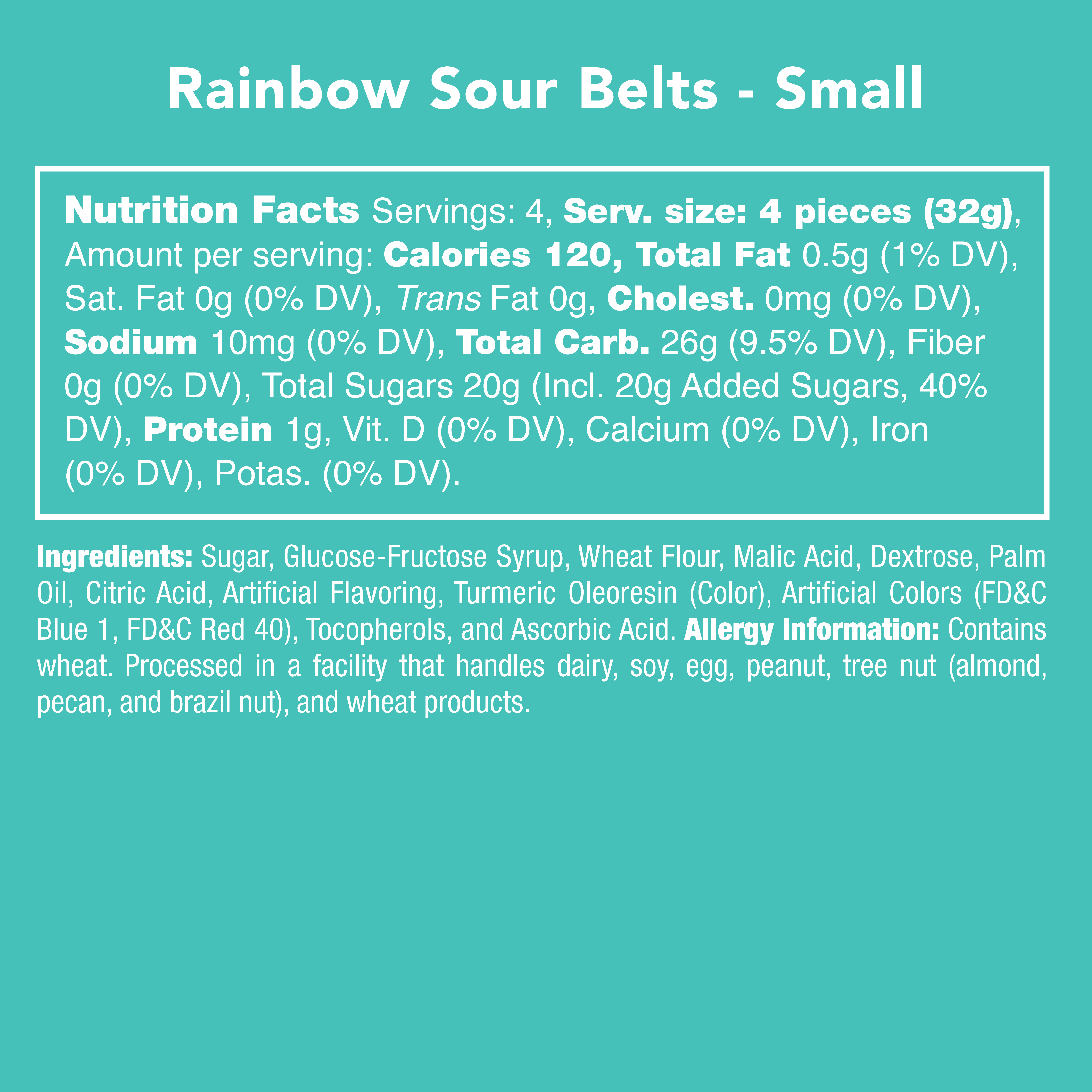 Rainbow Sour Belts, photo 4 of 4