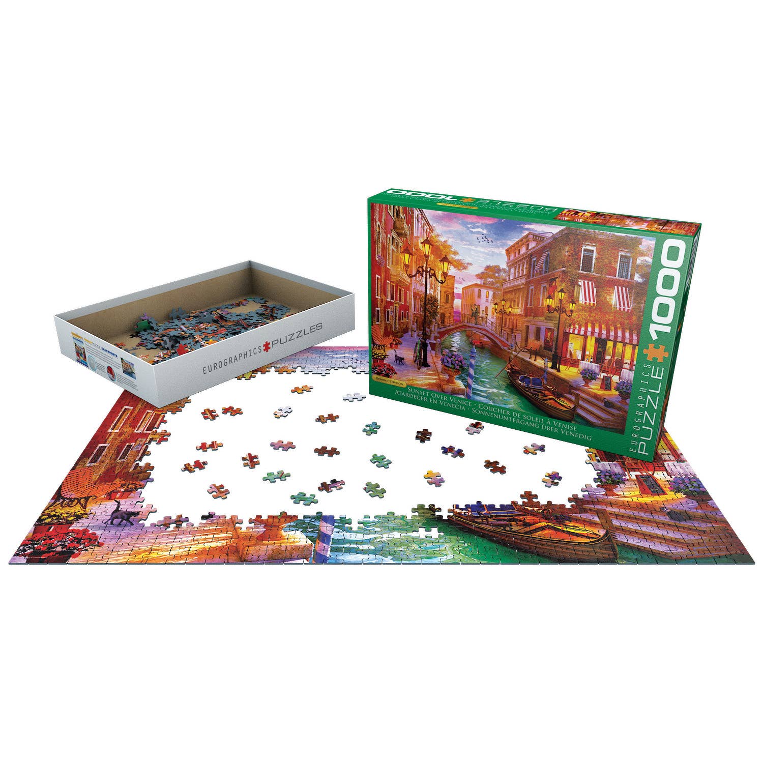 Sunset Over Venice 1000pc Puzzle, photo 3 of 3