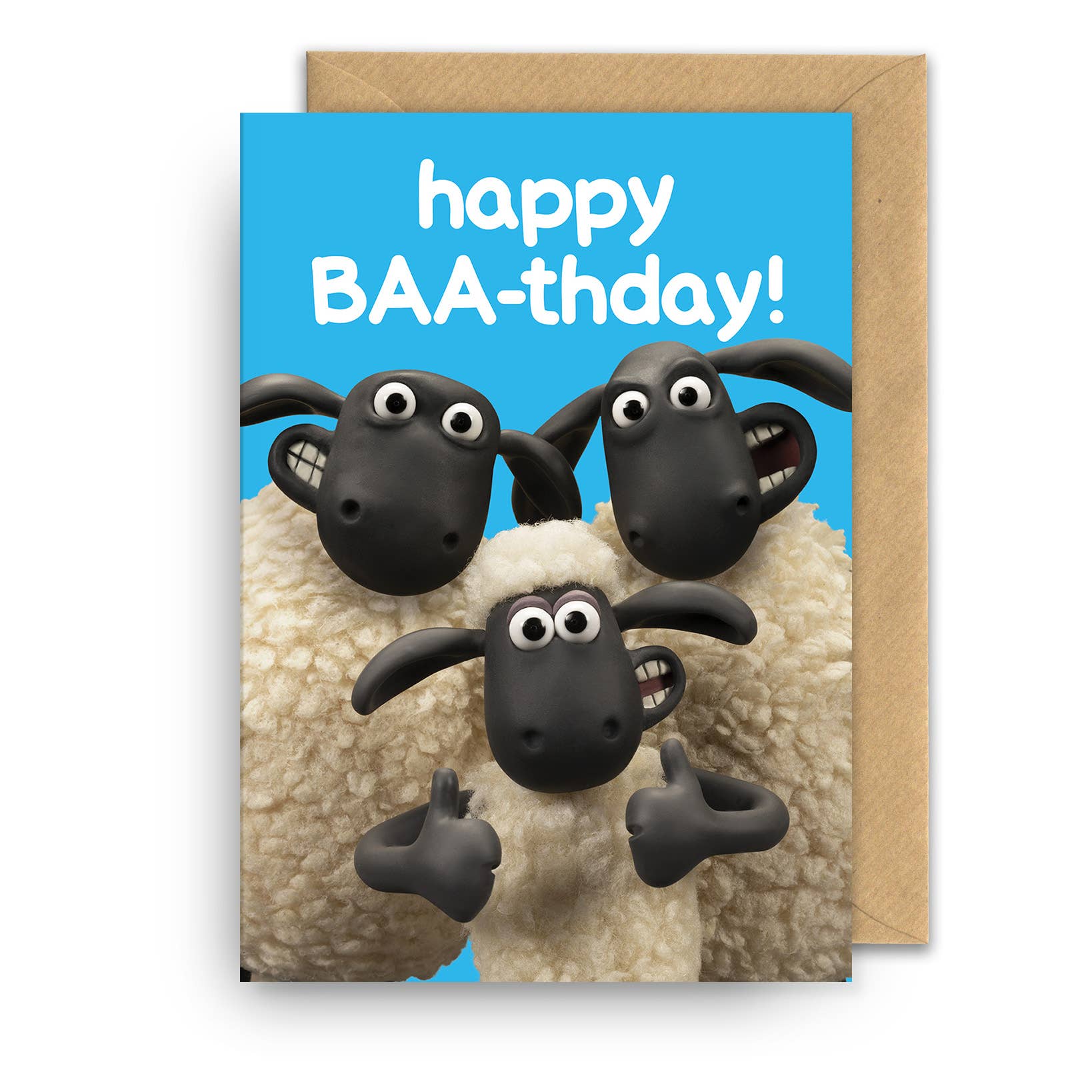 Birthday Card | Shaun the Sheep | Happy Baa|thday, photo 1 of 2