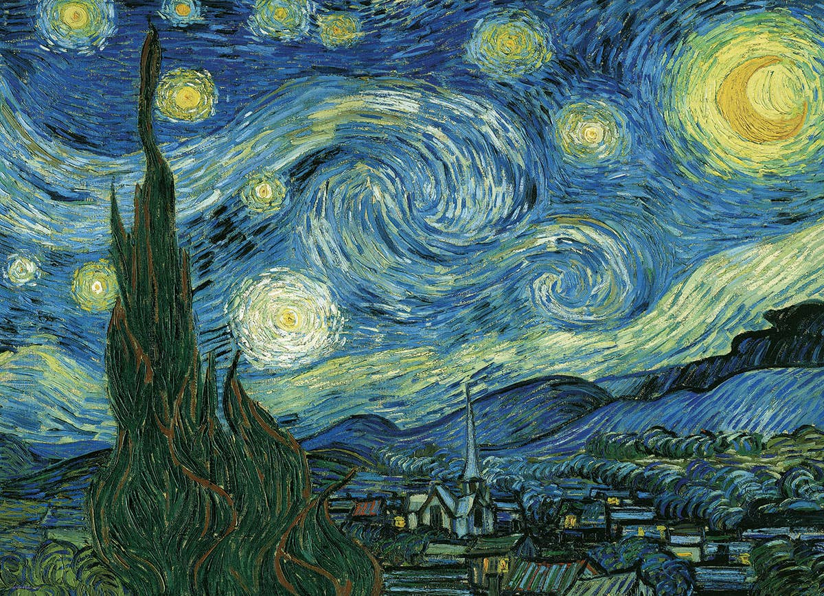 The Starry Night Puzzle - 1000pc, photo 2 of 3