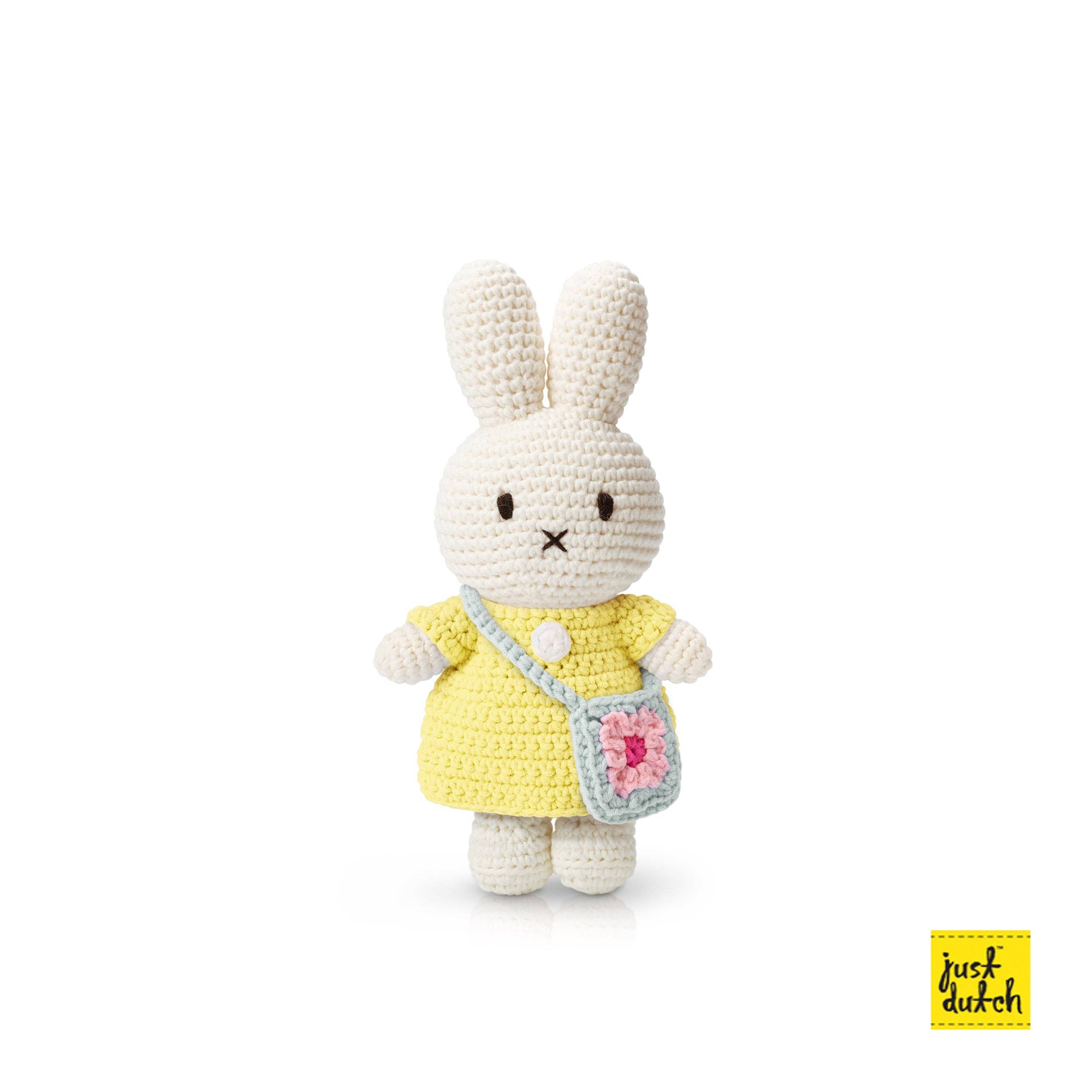 Miffy and her flower bag: Pink dress with yellow flower bag, photo 2 of 8