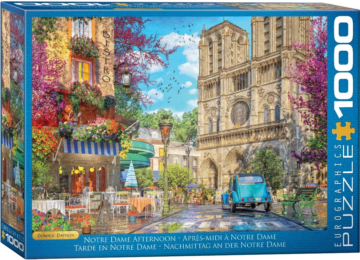 Notre Dame Afternoon 1000pc Puzzle, photo 1 of 3