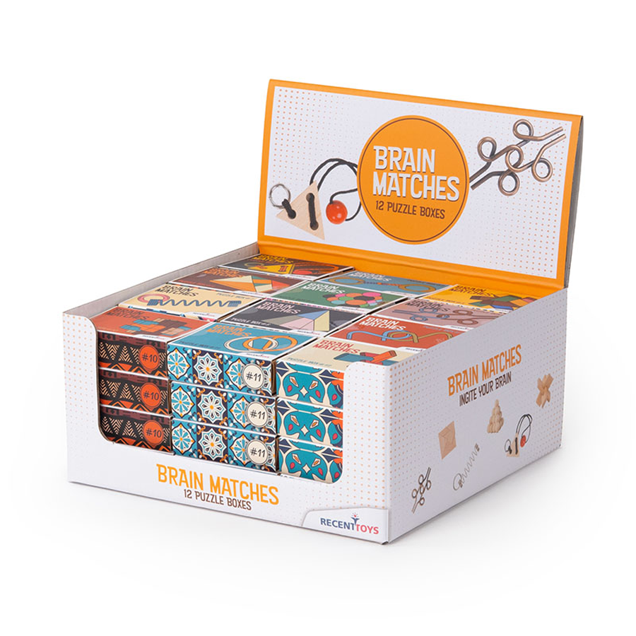 Brain Matches - Puzzle Boxes