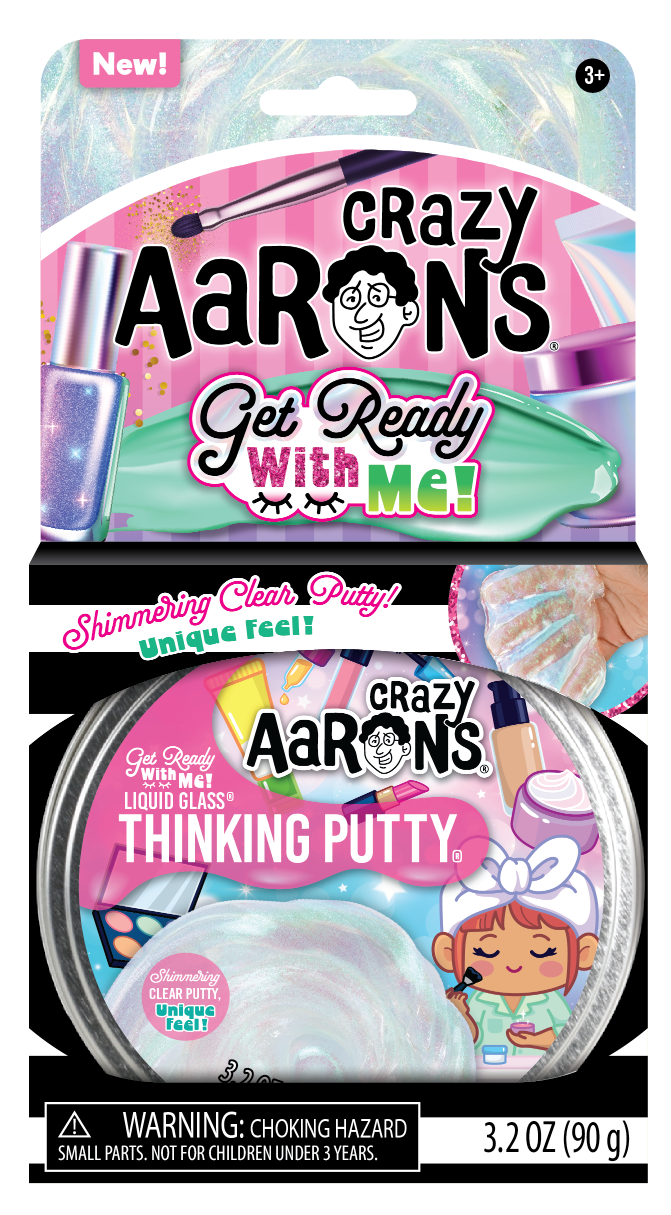 Get Ready with Me - Full Size 4" Thinking Putty Tin, photo 1 of 3