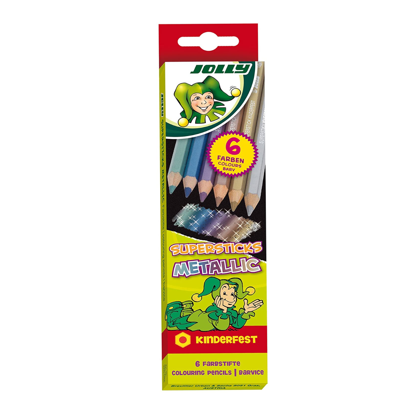 Kinderfest Superstick Metallic Pencils