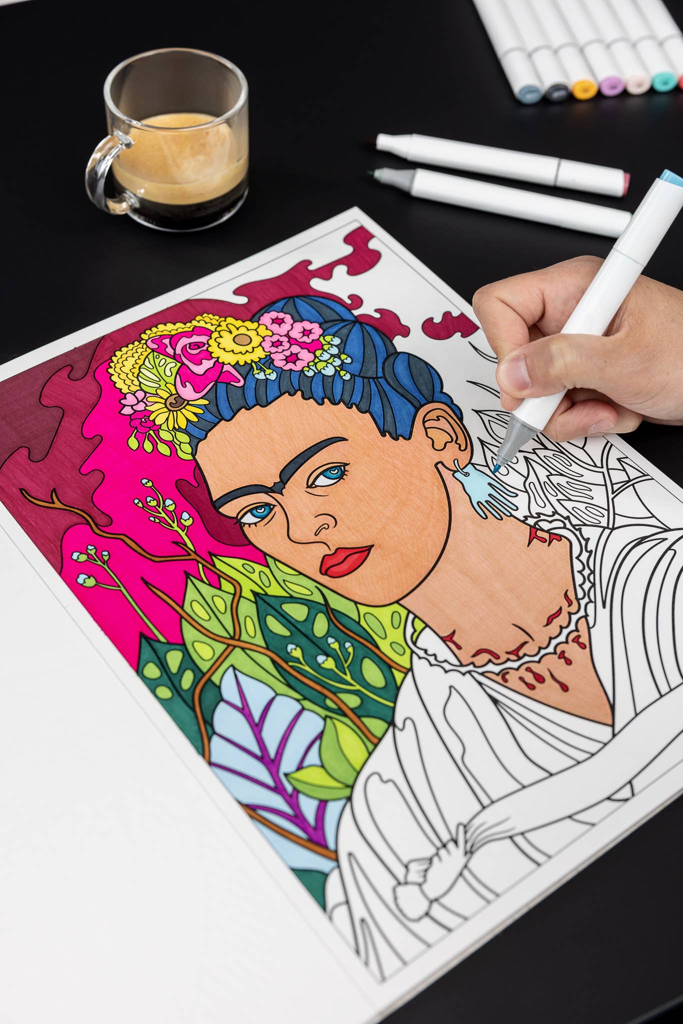 Coloring Book - Frida Kahlo, photo 7 of 8