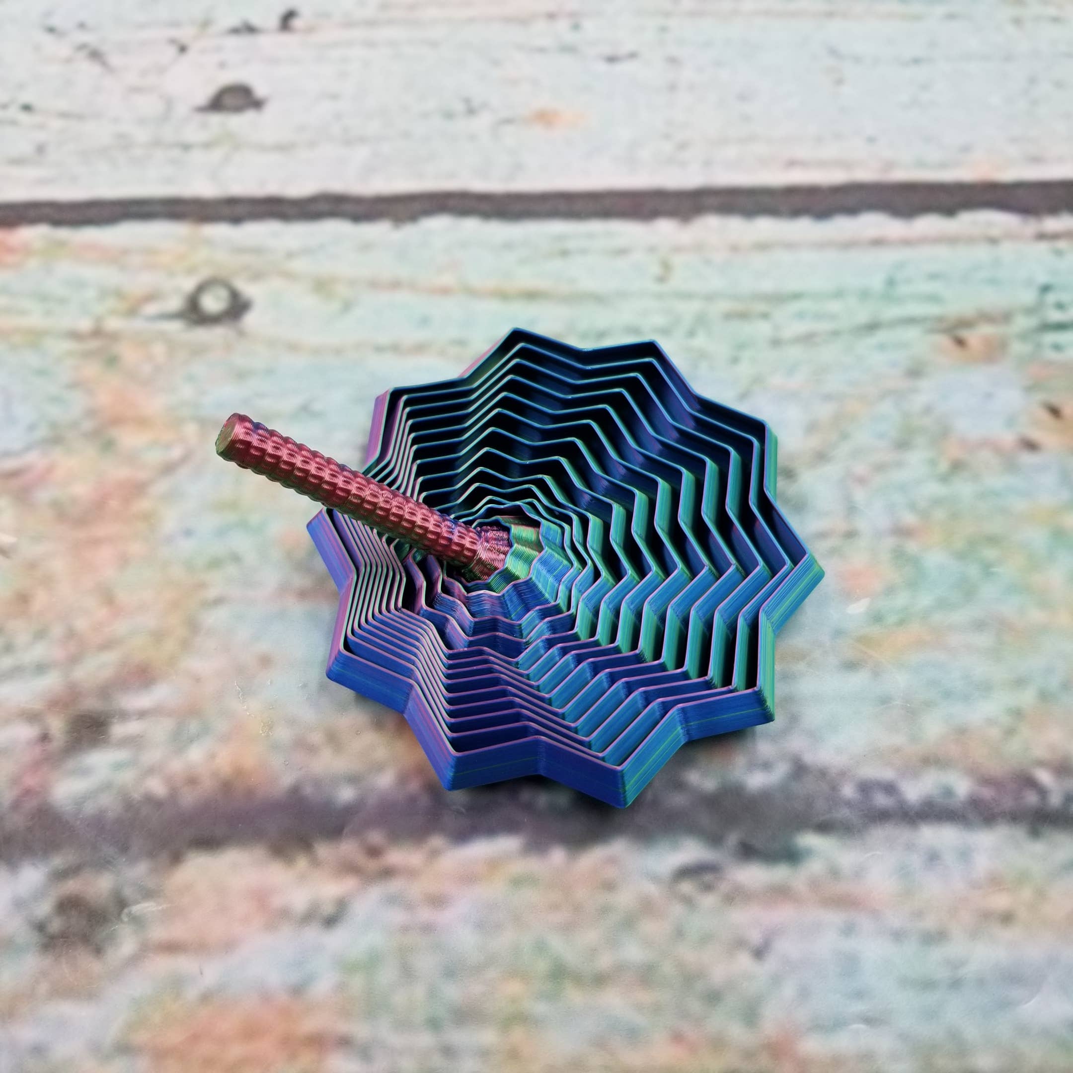 Fold Fractal Fidget 3D Geometry Decompression Fidget Toy, photo 3 of 8
