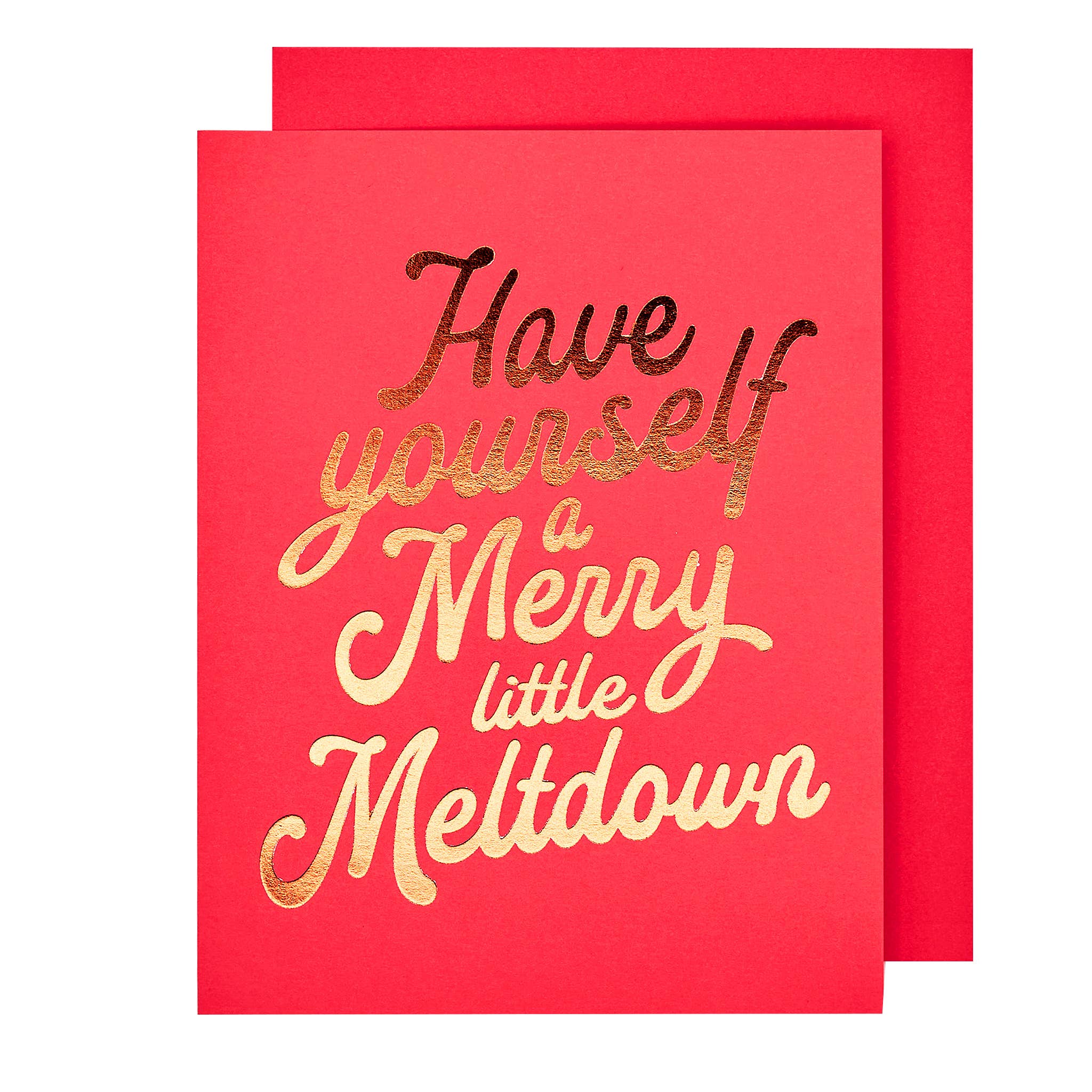 Merry Meltdown Holiday Card, photo 1 of 2