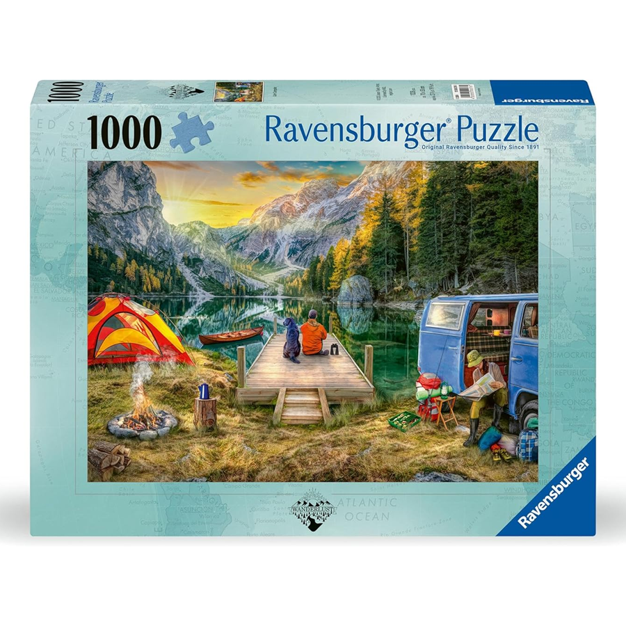 Ravensburger Calm Campsite 1000 Piece Puzzle