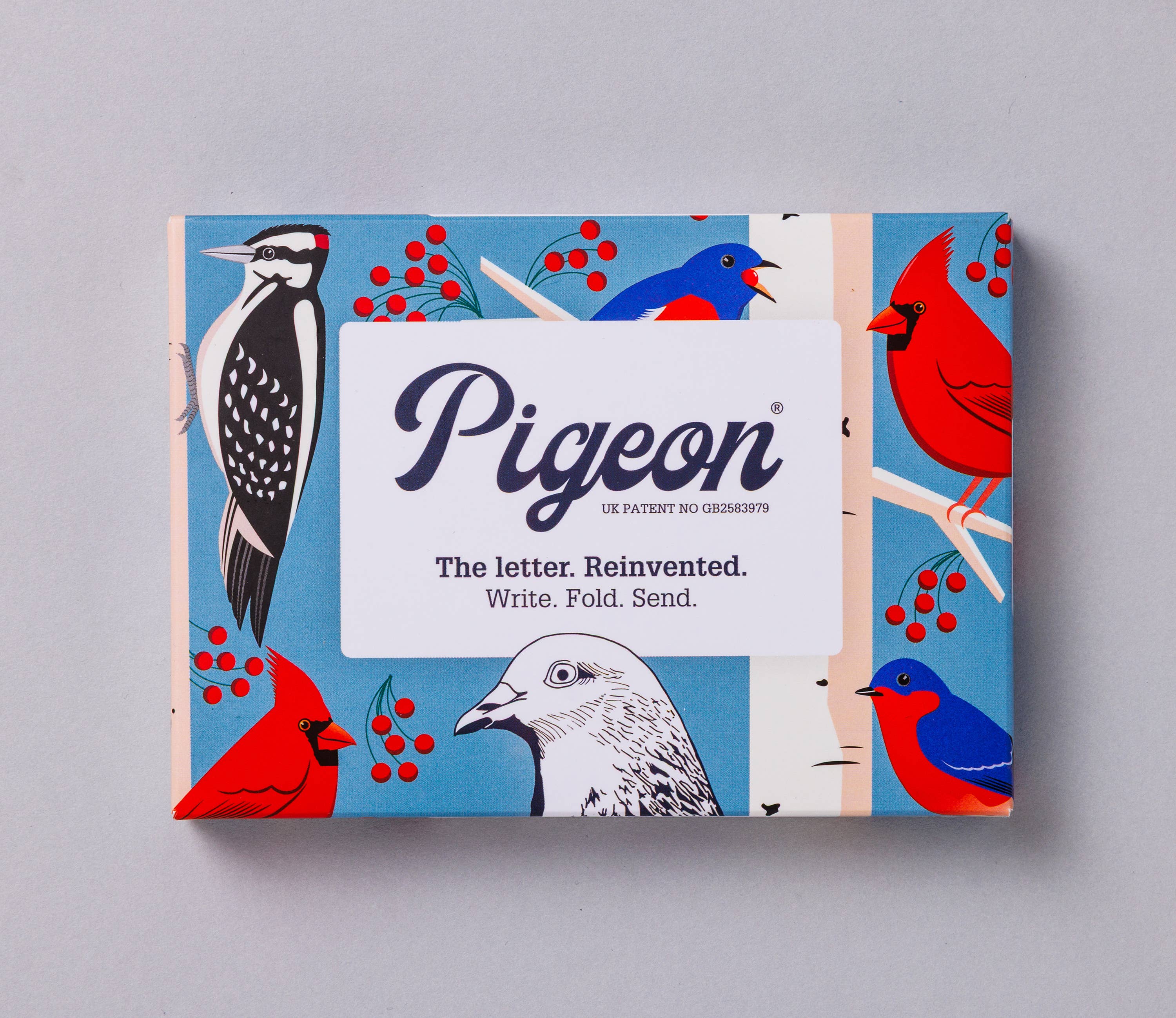 Carnival of Colour Pigeon, Folding Letter Pack, Pack of 6, photo 1 of 4