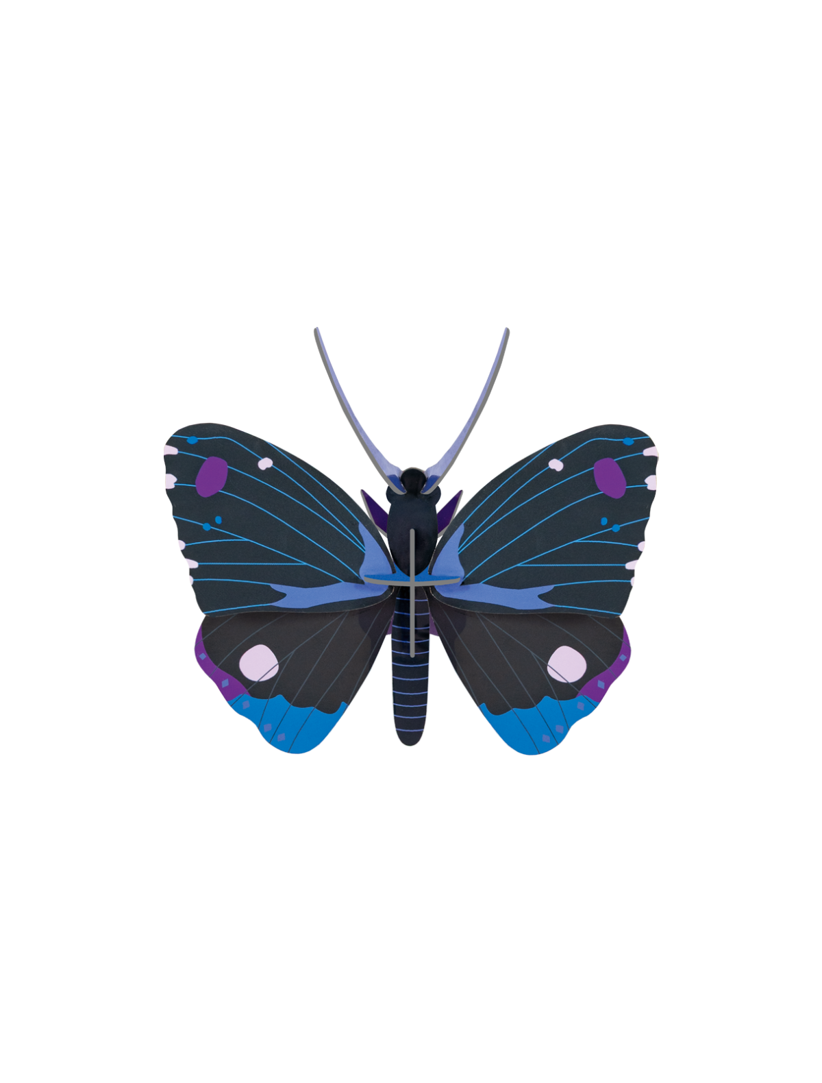 3D Wall Art - Butterfly - Blue Diadem Butterfly, photo 1 of 4