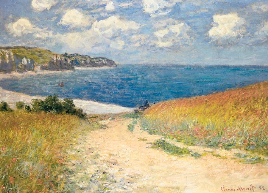 Claude Monet - Path Through the Wheat Fields 1000pc Puzzle, photo 2 of 3