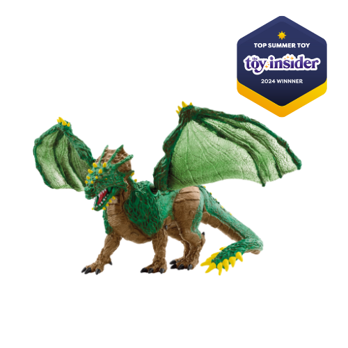 Jungle Dragon Mythical Creature Toy with Movable Wings, photo 1 of 5