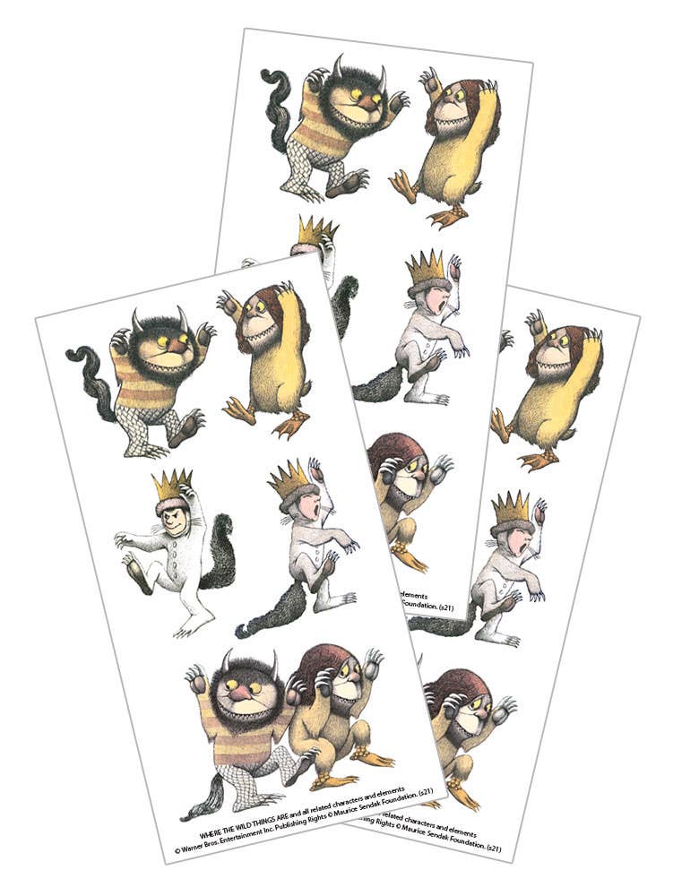 Where the Wild Things Are 2" stickers, photo 1 of 2