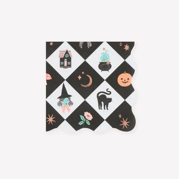 Patchwork Halloween Small Napkins, photo 1 of 2