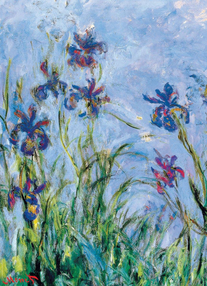 Irises Claude Monet 1000pc Puzzle, photo 2 of 3