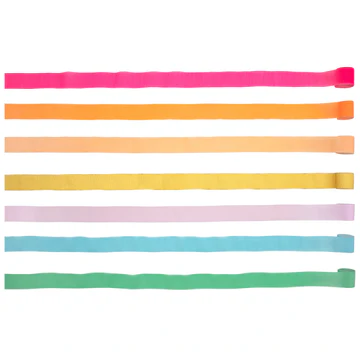 Meri Meri Bright CrepePaper Streamers, photo 4 of 4