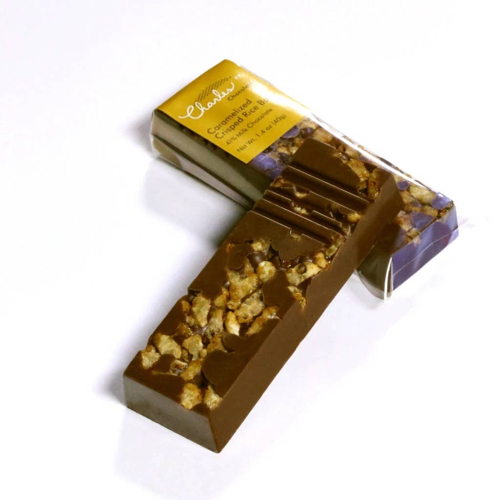 Mini Caramelized Crisped Rice Milk Chocolate, 1.4 oz