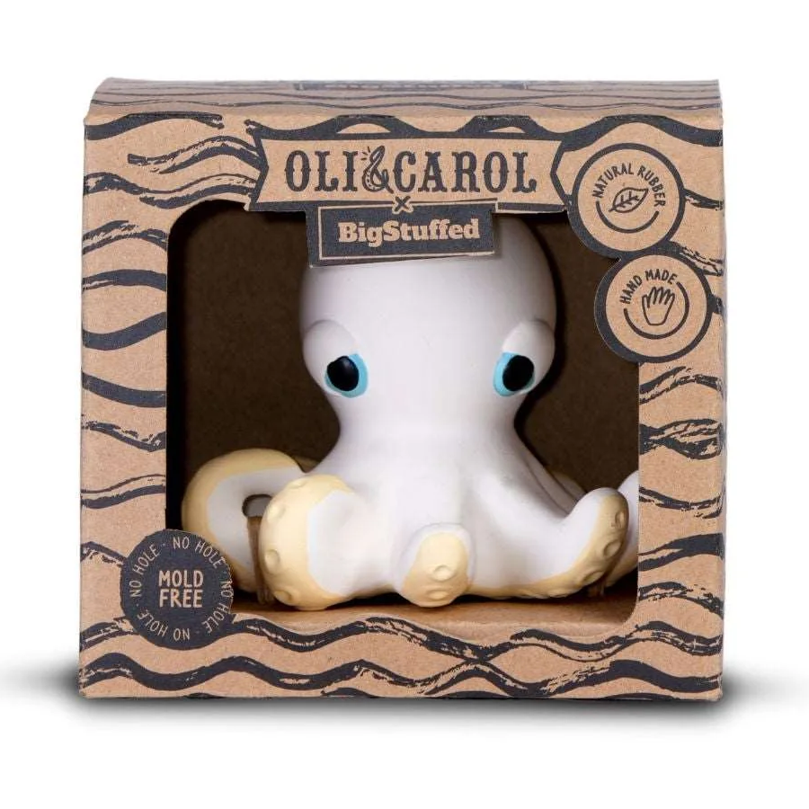 Oli&Carol x BigStuffed Bath Toy & Baby Teether - Orlando the Octopus